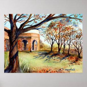 Valley Garden Harrogate by Farida Greenfield Poster