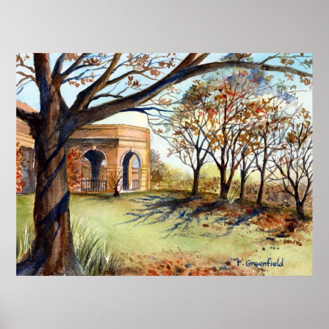 Valley Garden Harrogate by Farida Greenfield Poster (Front)