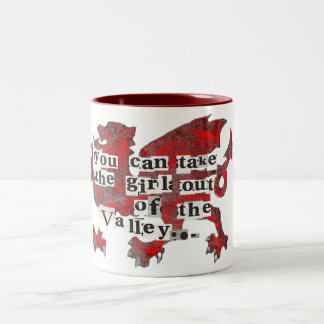 Valley Girl Two-Tone Coffee Mug