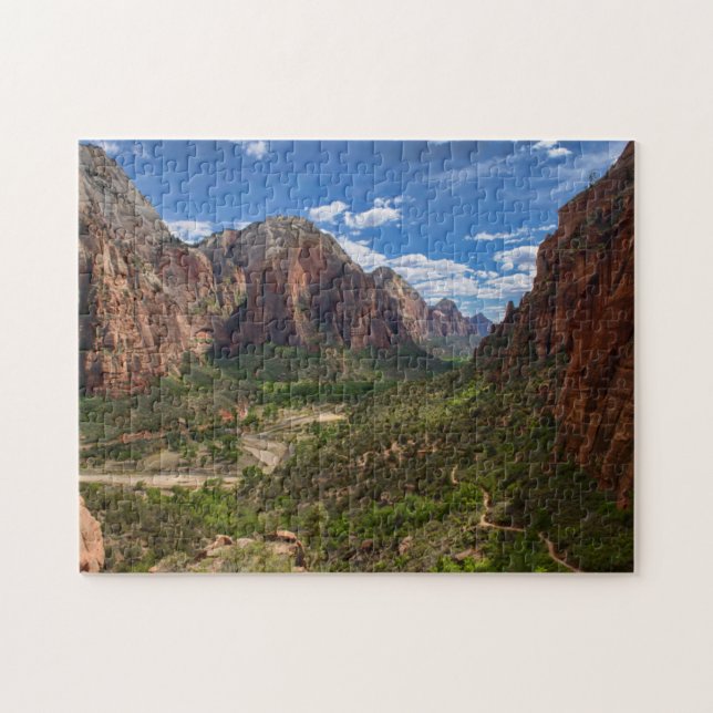 Valley in Zion National Park Jigsaw Puzzle (Horizontal)