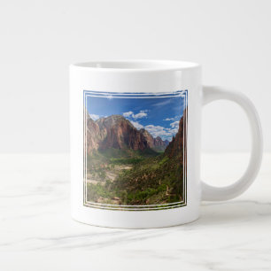 Valley in Zion National Park Large Coffee Mug