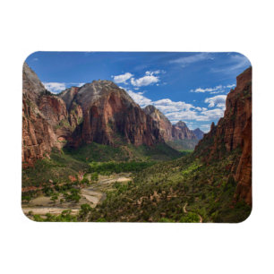 Valley in Zion National Park Magnet
