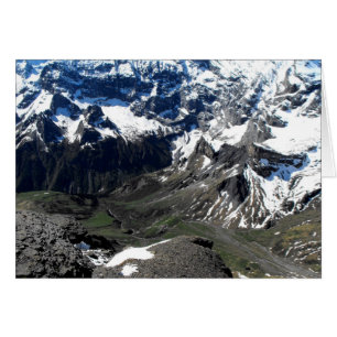 Valley near the Schilthorn mountain