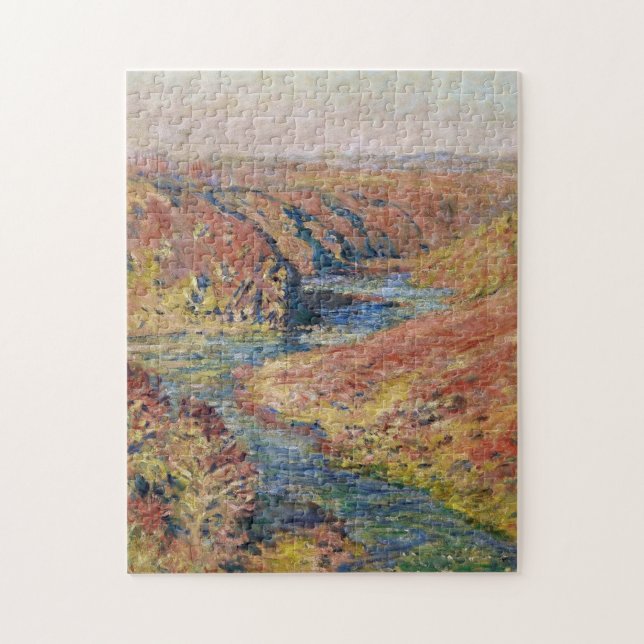Valley of Creuse at Fresselines Monet Fine Art Jigsaw Puzzle (Vertical)