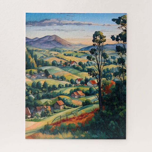 Valley of Dreams Jigsaw Puzzle (Vertical)