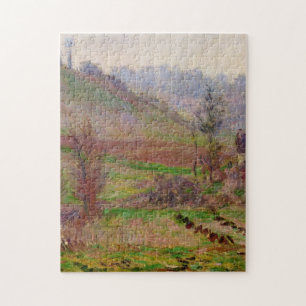 Valley of Falaise Monet Fine Art Jigsaw Puzzle