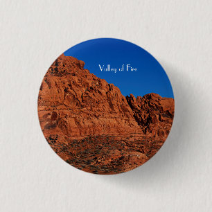 Valley of Fire 3 Cm Round Badge