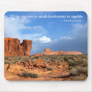 Valley of Fire Desert Landscapes Mouse Pad