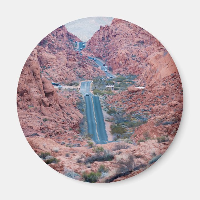 Valley of Fire Drive Magnet (Front)