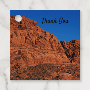Valley of Fire Favour Tags