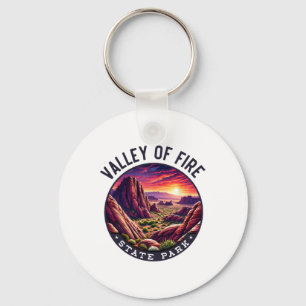 Valley Of Fire Hiking Souvenir2 Key Ring