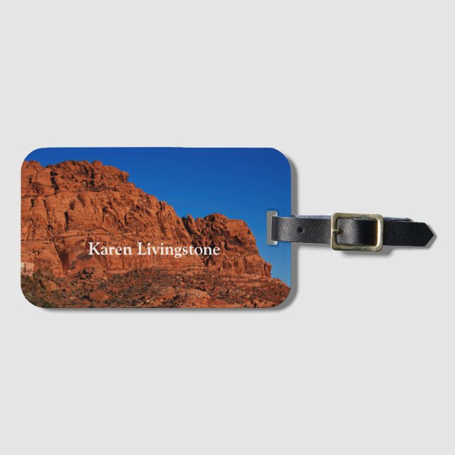 Valley of Fire   Luggage Tag (Front Horizontal)