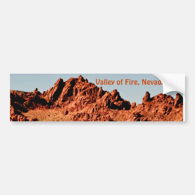 Valley of Fire, Nevada Bumper Sticker (Front)