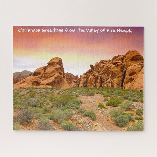 Valley of Fire Nevada. Jigsaw Puzzle (Horizontal)