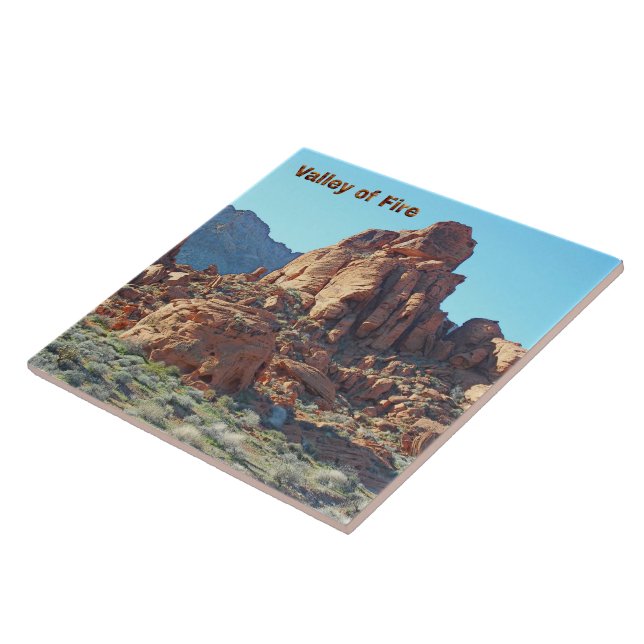 Valley of Fire State Park Ceramic Tile (Side)