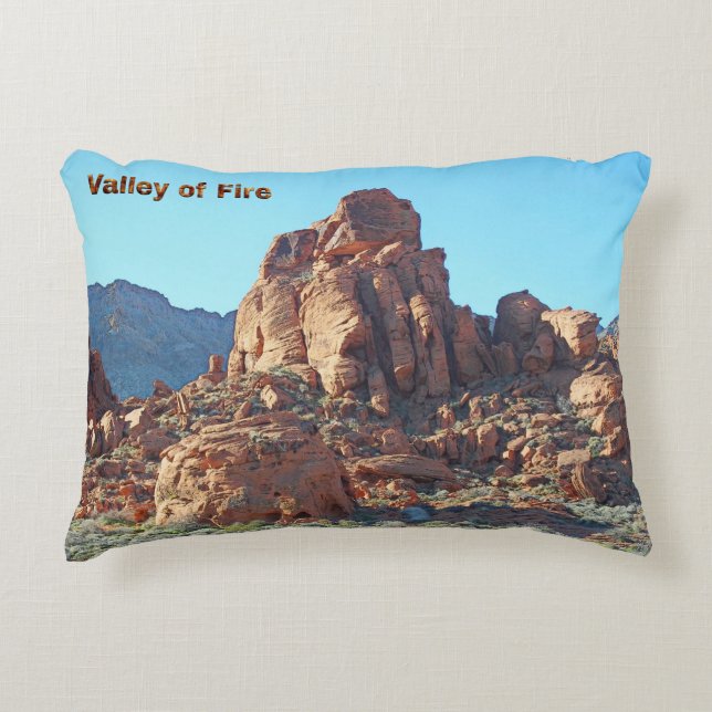 Valley of Fire State Park Decorative Cushion (Front)