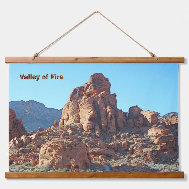Valley of Fire State Park Hanging Tapestry (Front)