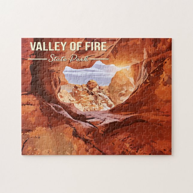 Valley of Fire State Park Jigsaw Puzzle (Horizontal)