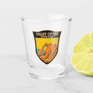 Valley of Fire State Park Nevada Vintage Shot Glass