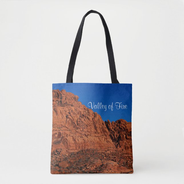 Valley of Fire Tote Bag (Front)