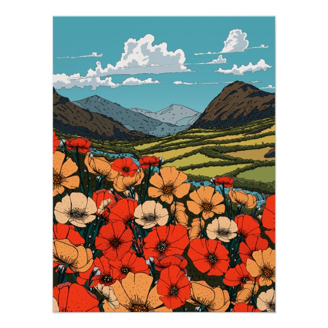 Valley of Flowers Poster (Front)