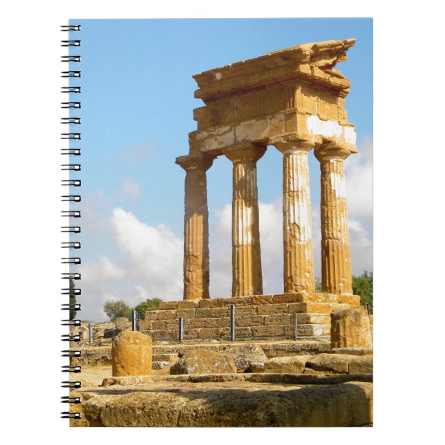 Valley of Temples Sicily Notebook (Front)