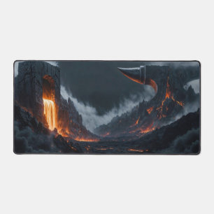 Valley of the Blood Iron Forge Desk Mat
