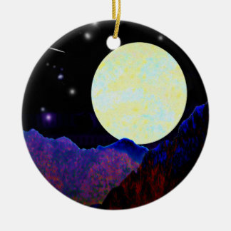 Valley of the Moon Ceramic Tree Decoration