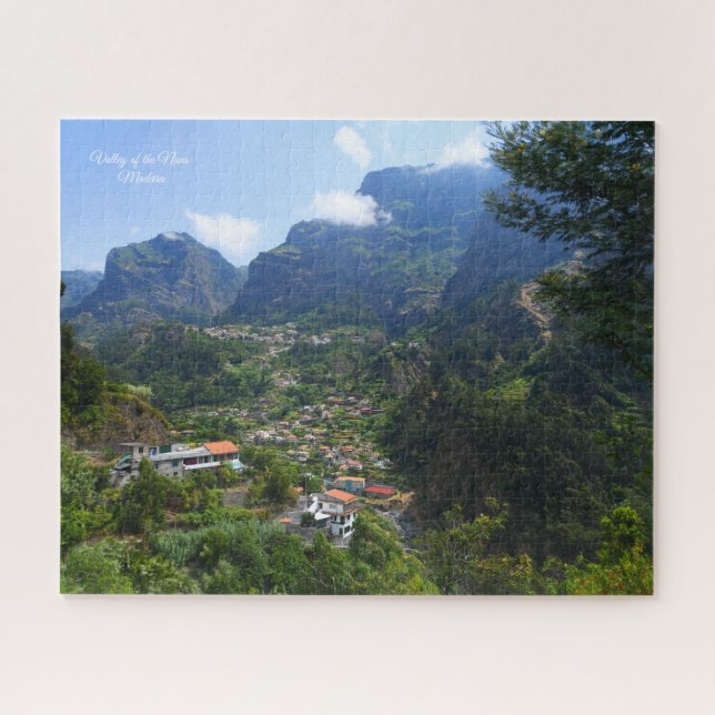 Valley of the Nuns, Madeira, Portugal Jigsaw Puzzle (Horizontal)