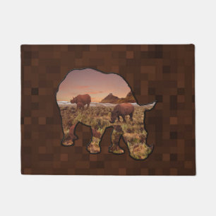 Valley Of The Rhinos, Doormat