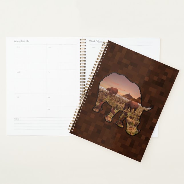 Valley Of The Rhinos,  Planner (Display)
