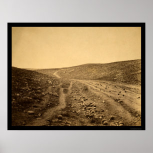 Valley of the Shadow of Death 1855 Poster