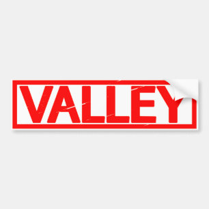 Valley Stamp Bumper Sticker