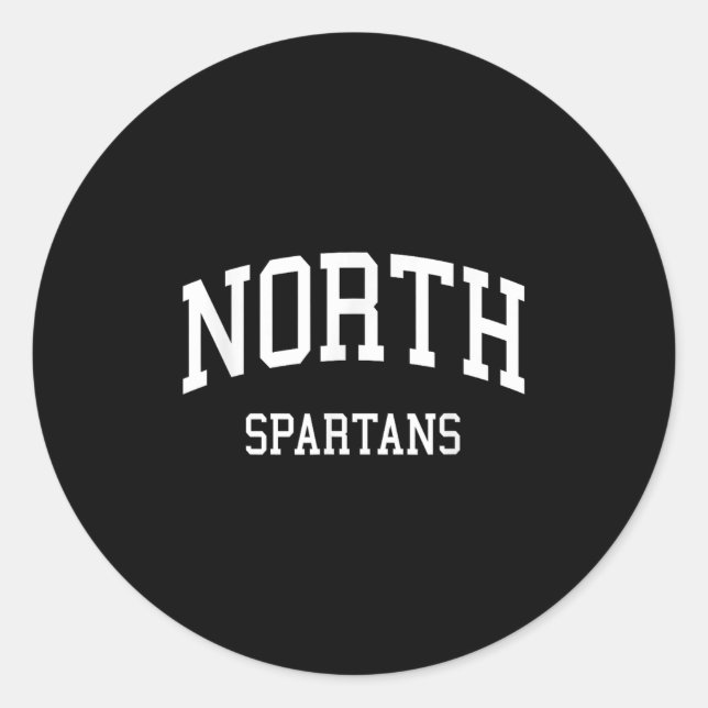 Valley Stream North High School Hs Franklin Square Classic Round Sticker (Front)