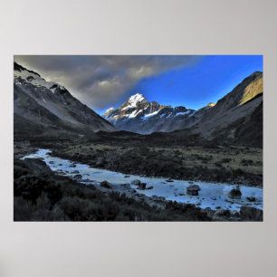 Valley to Aoraki Poster