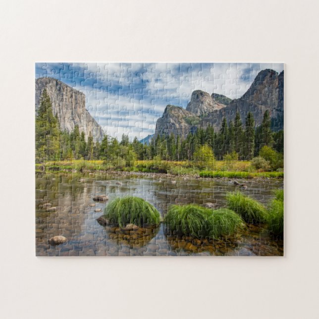 Valley View in Yosemite National Park Jigsaw Puzzle (Horizontal)