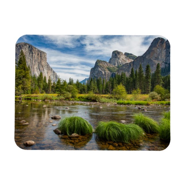 Valley View in Yosemite National Park Magnet (Horizontal)