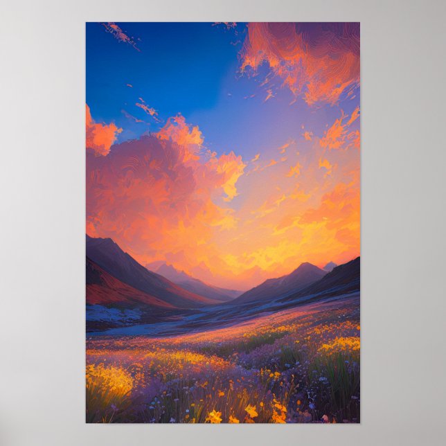 Valley's Radiance Poster (Front)