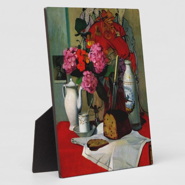 Vallotton - Still Life in a Chinese Painting  Plaque (Side)