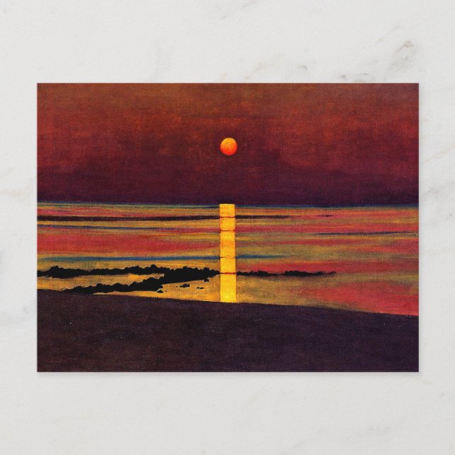 Vallotton - Sunset Postcard (Front)