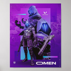 Valorant omen poster