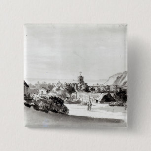 Valparaiso 15 Cm Square Badge