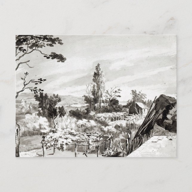 Valparaiso 1822 postcard (Front)