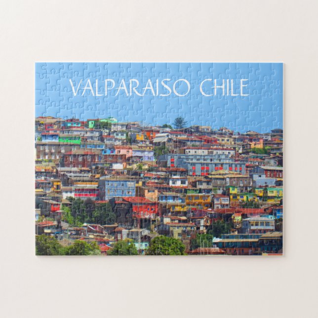 valparaiso chile jigsaw puzzle (Horizontal)