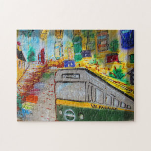 valparaiso funicular jigsaw puzzle