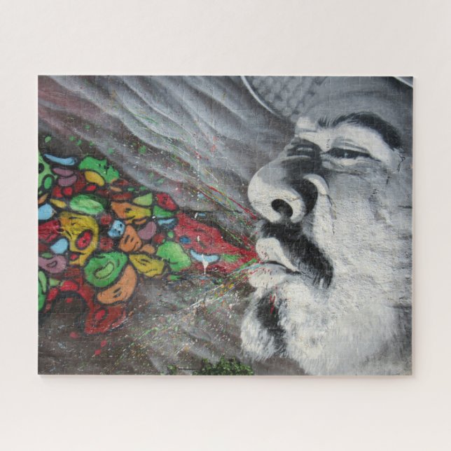 valparaiso singing art jigsaw puzzle (Horizontal)
