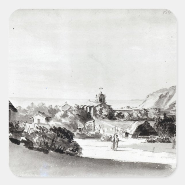 Valparaiso Square Sticker (Front)