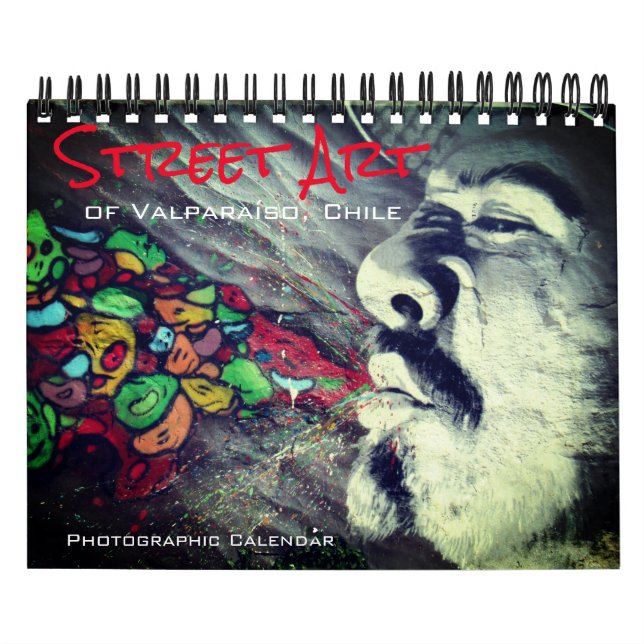 valparaíso street art 2026 small calendar (Cover)