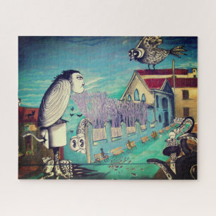 valparaiso surreal art jigsaw puzzle
