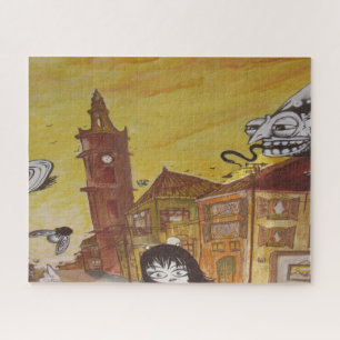 valparaiso surreal buildings jigsaw puzzle